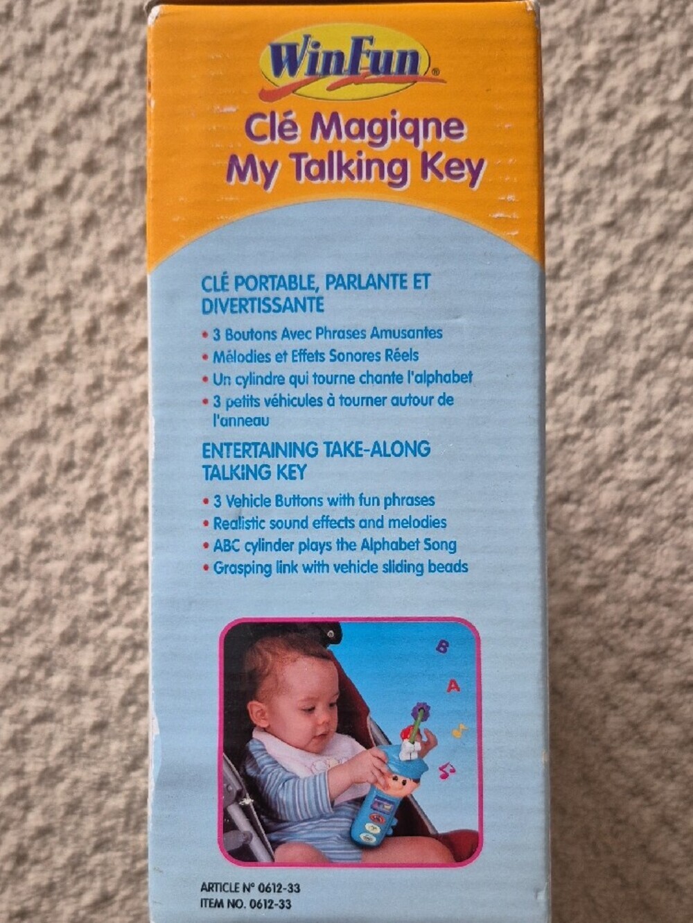 My Talking Key Interactive Baby Toddler Toy - Picture 2 of 3